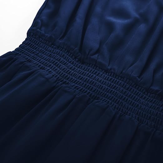 Tiered Midi Dress 2025 Ruffle V Neck Wedding Guest Dress